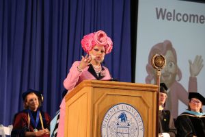 Dr. Brent Satterly gives the keynote speech