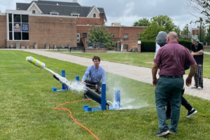 Join engineering summer camps for high school students and take part in exciting projects, including thrilling rocket launches.