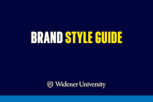 widener brand guide cover
