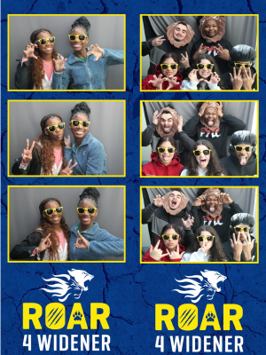 Students show their pride with a photobooth