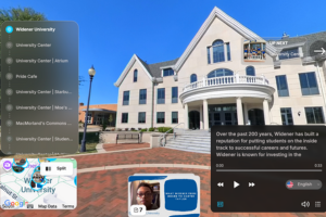 Take a virtual tour at Widener University.