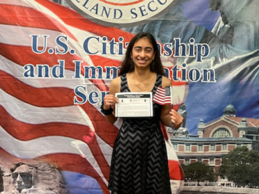 Dimple Gandevia Citizenship Oath
