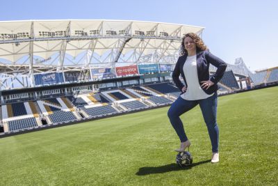 alum working at philadelphia union soccer 