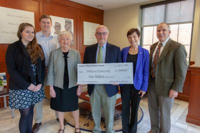 Family members give estate donation