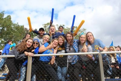 Widener Homecoming Football Game Students