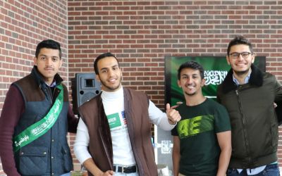 International Students at Fair