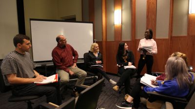 Students international discussion