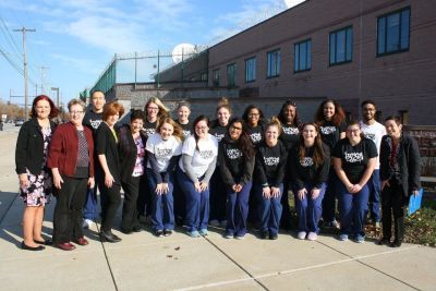 Students in the Inside Out Prison Program