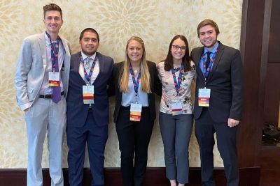 Nursing students pose at the 2019 SNAP Convention