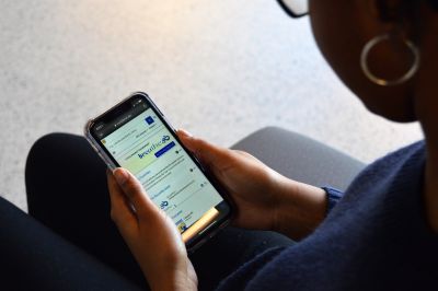 Breathe resource on cell phone