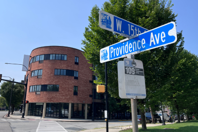 Providence Hall, located at 15th Street and Providence Avenue