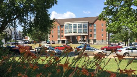 Harris Hall Exterior Streetview