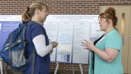 Widener School of Nursing Students present at Research Symposium—Widener is considered one of the best schools for nursing in Pennsylvania.