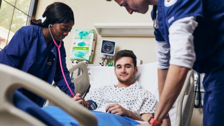 Nursing Students with Patient