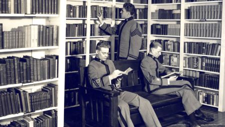 pmc cadets old main library