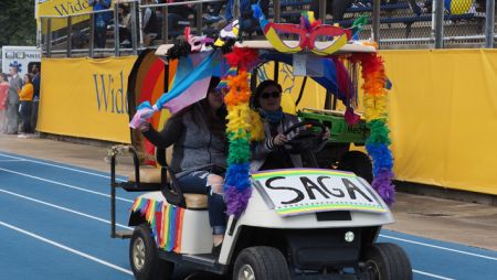 SAGA Homecoming Golf Cart