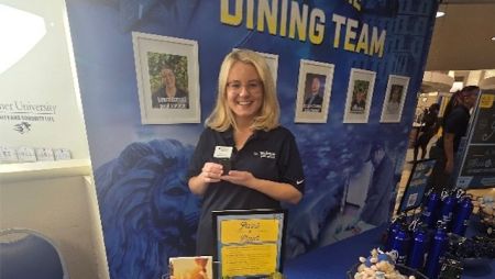 Registered Dietician Katarina Nye at Widener Pride Cafe