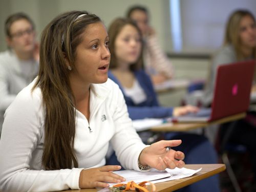 Undergraduate Student in Class