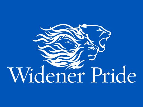 Stacked Pride Logo - White