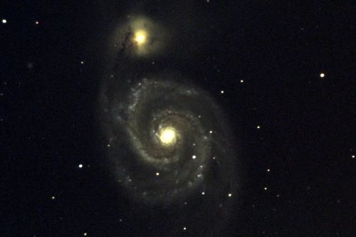 M51 Whirlpool Galaxy in Ursa Major