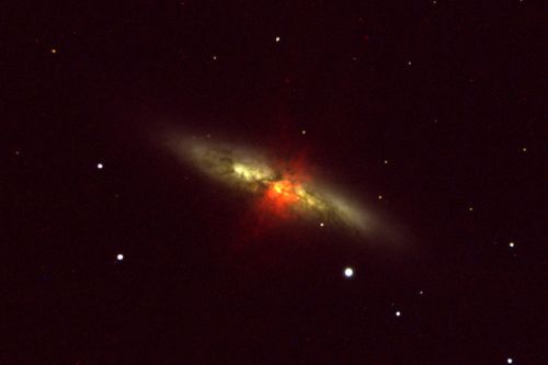 M82 Exploding Galaxy in Ursa Major