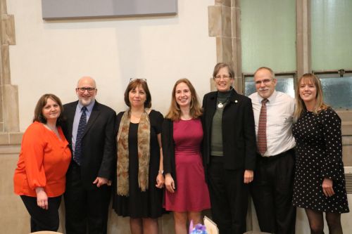 Faculty Awards Banquet participants