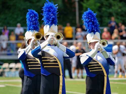 marching band three trumpets