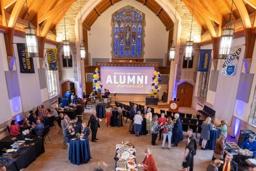 Widener university alumni awards Lathem Hall