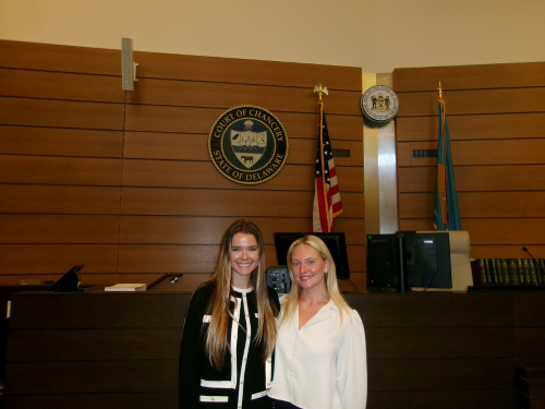 Wolcott fellows pose for a photo