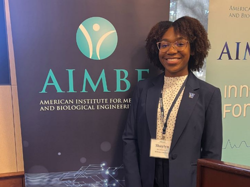Shaylyn Westmoreland, biomedical engineering student.