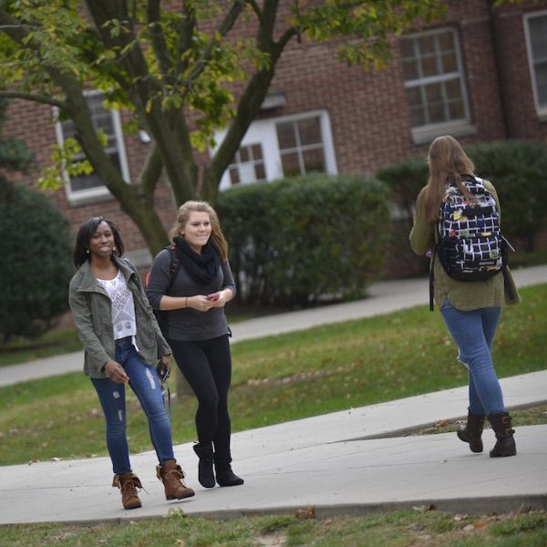 Students on Campus proof point 600x600 students walking around quads