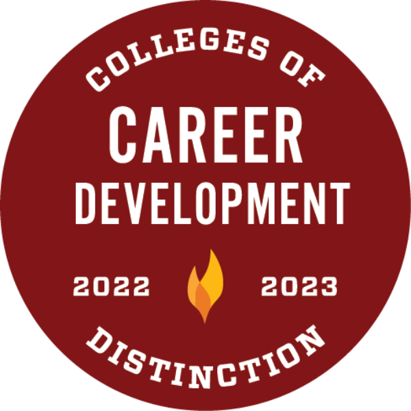 Colleges of Distinction Career Development 2022-2023 Logo
