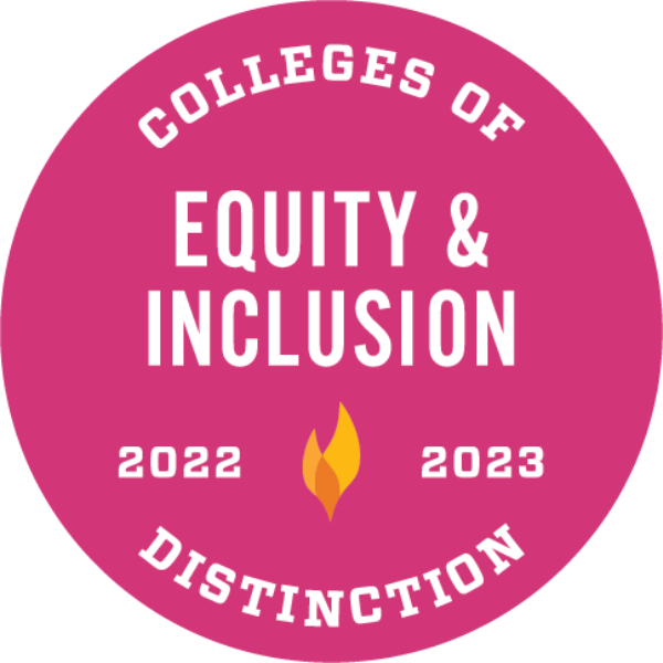 Colleges of Distinction Equity and Inclusion 2022-2023 logo