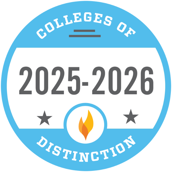 College of Distinction 2025-2026 Logo