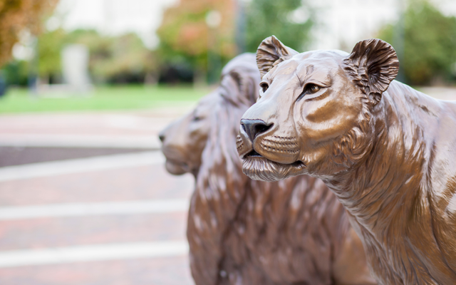 Widener Pride statues
