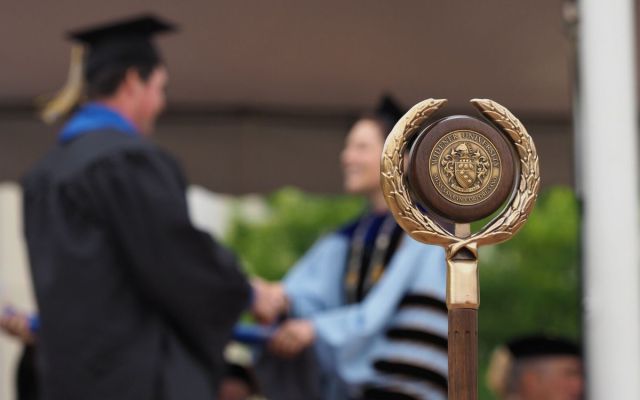 widener university mace at commencement