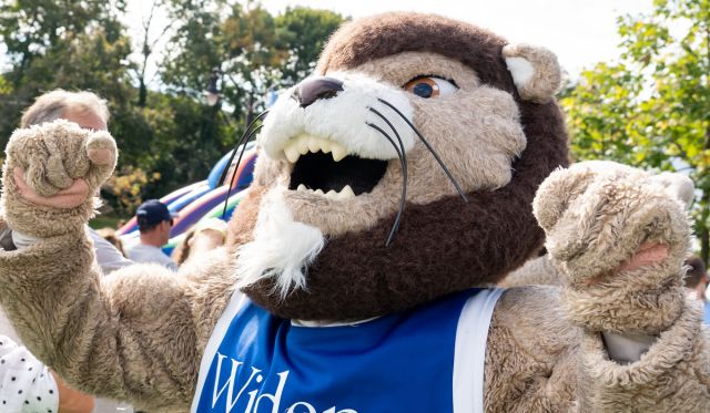 Chester mascot close up