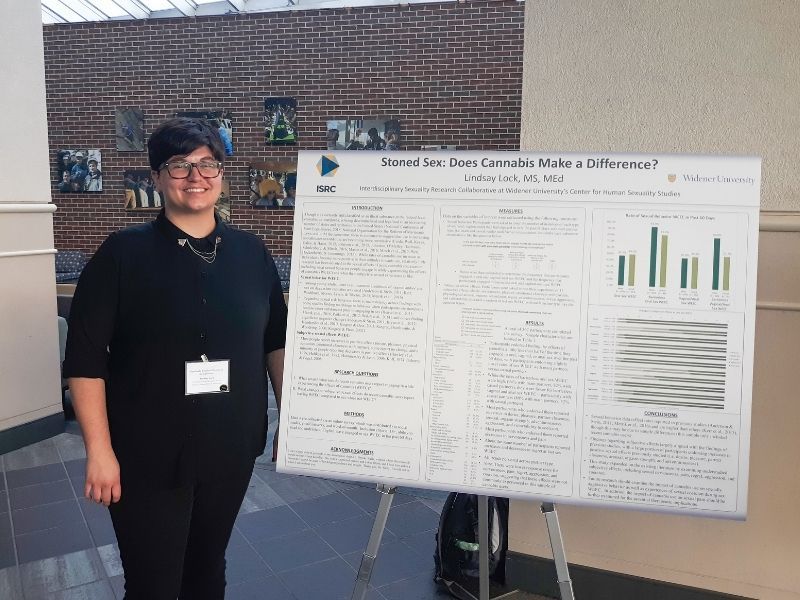 Li Lock presented their findings to Widener peers and faculty.