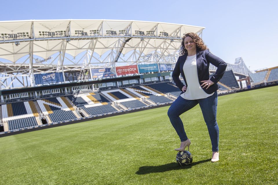 alum working at philadelphia union soccer