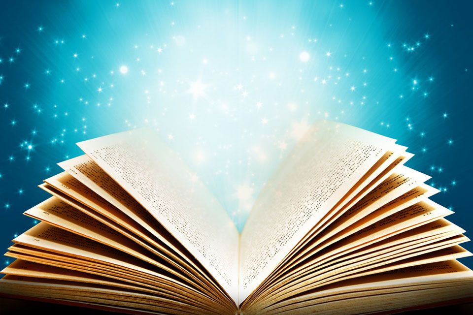 open book with pages