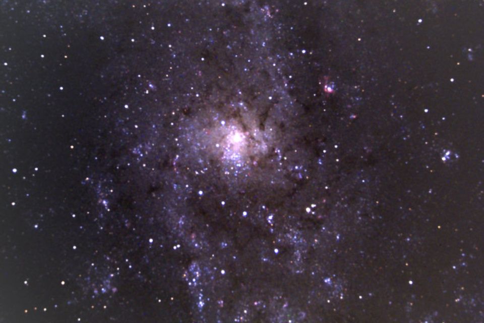 M33 Spiral Galaxy in Triangulum