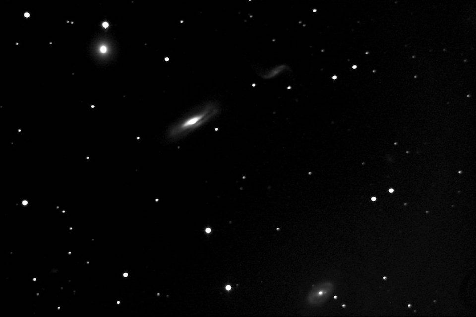 4 Galaxies in Leo
