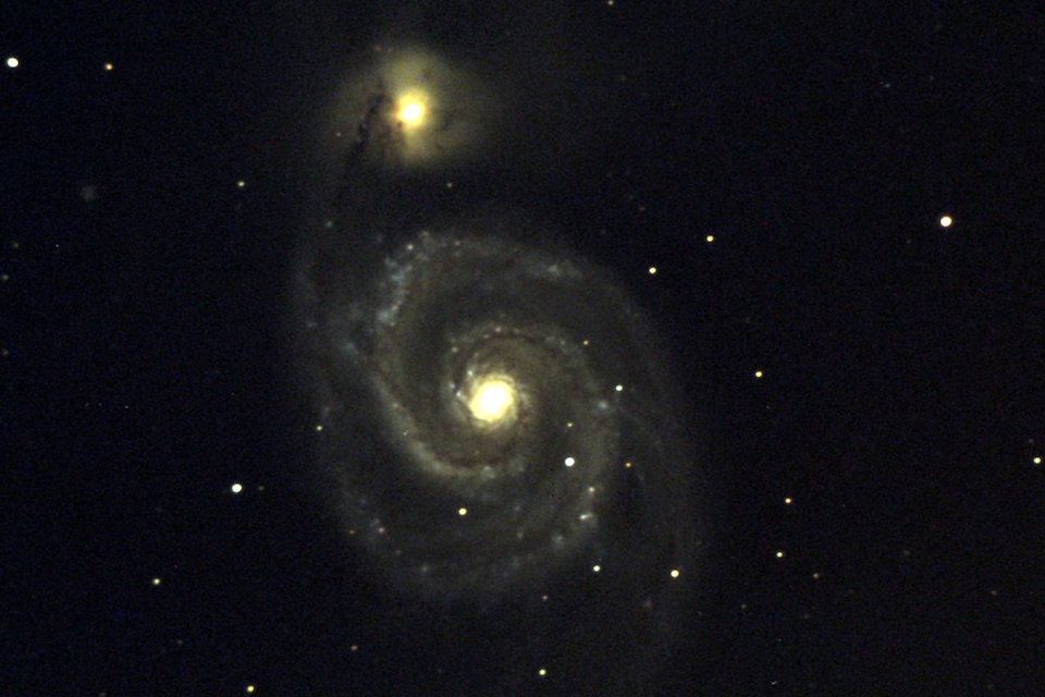M51 Whirlpool Galaxy in Ursa Major
