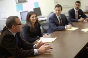 Business Students Meeting 300x200 Business Students Meeting