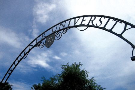 Widener University archway